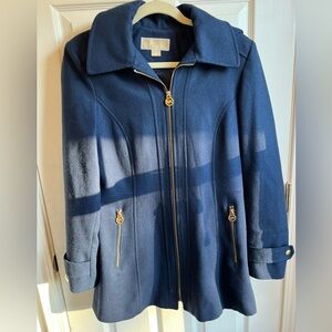 Navy Blue - Michael Kors wool coat